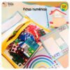 Kit 50 fichas numéricas