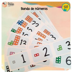 Banda de números del 1 al 30